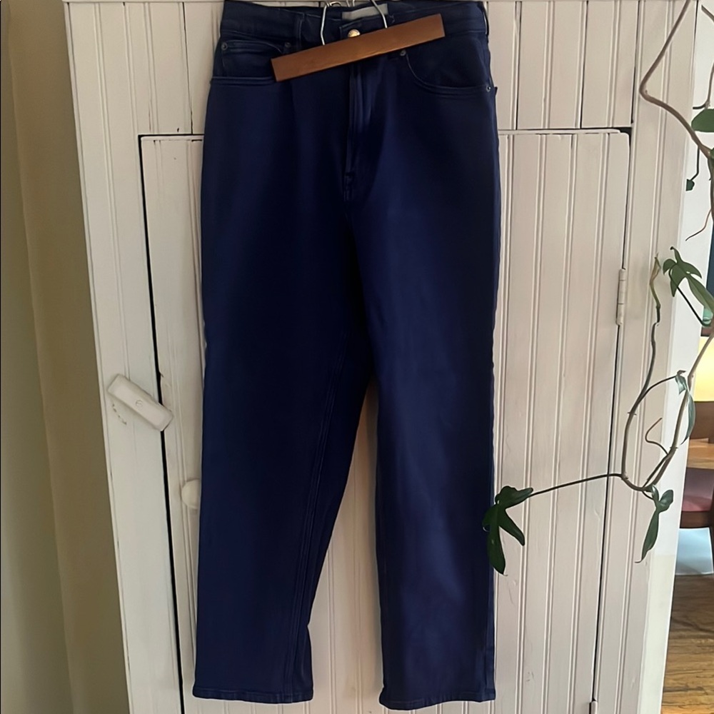 Indigo Everlane jeans.